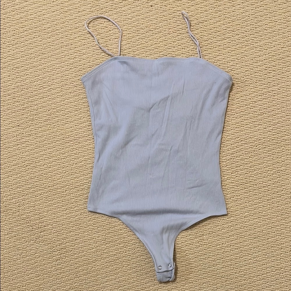 BN | Light Blue Spaghetti Strap Bodysuit